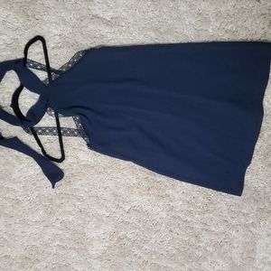 Navy dainty hooligan dress